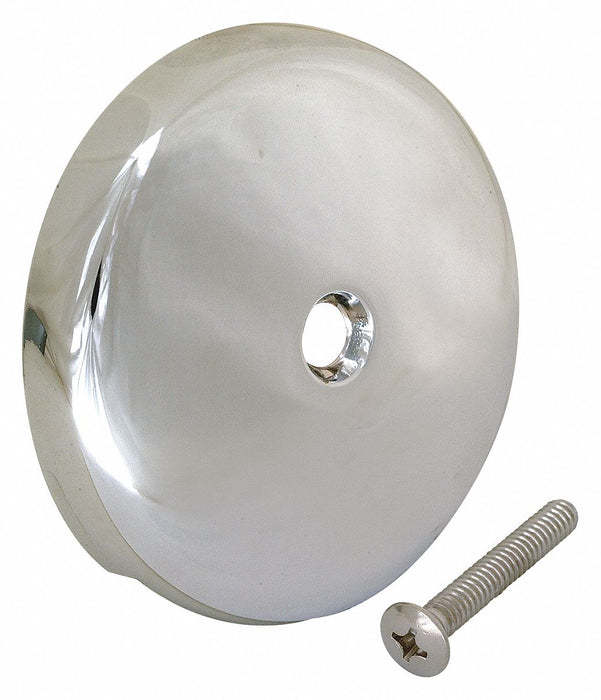Overflow Face Plate Silver 3-3/16 dia.