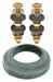 Tank to Bowl Kit Brass Stainless Steel