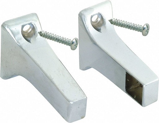 Towel Bar Brackets Zinc 1 3/8 in H PR
