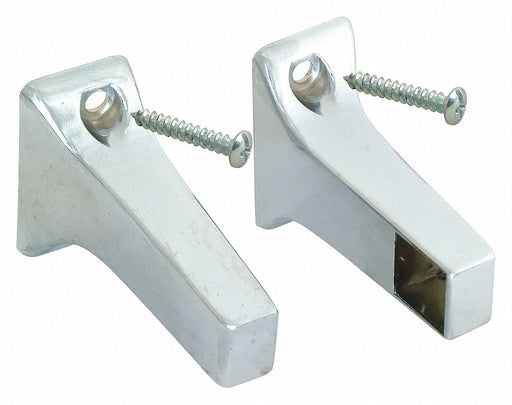 Towel Bar Brackets Zinc 1 3/8 in H PR