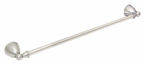 Towel Bar Zinc 24 in Overall W