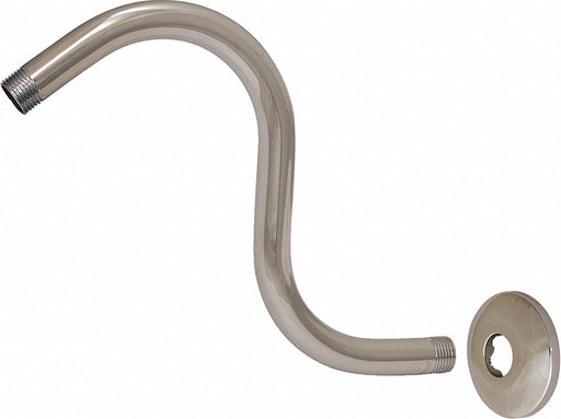S Shape Shower Arm Ez-Flo Brass