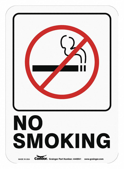 Safety Sign 7 inx5 in Polyethylene