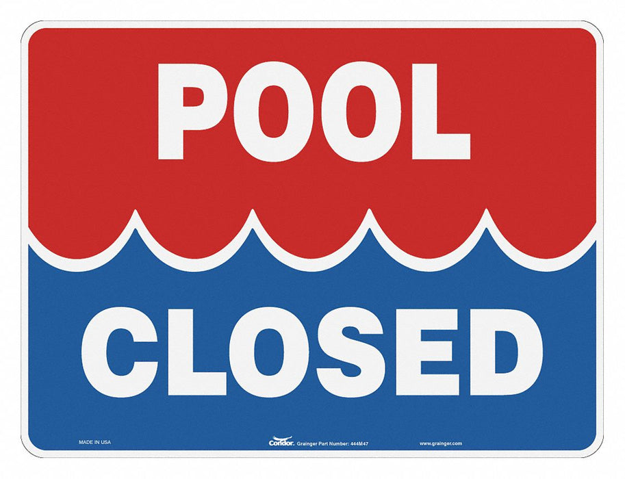 Safety Sign 18 inx24 in Aluminum