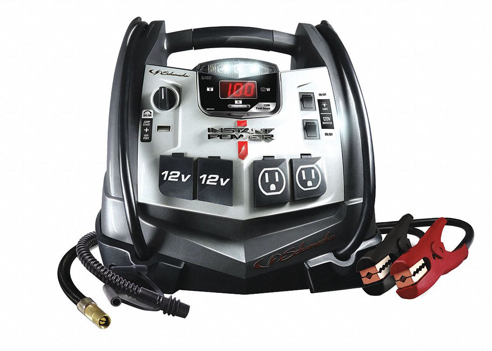 Battery Jump Starter 12VDC 12-3/8 W