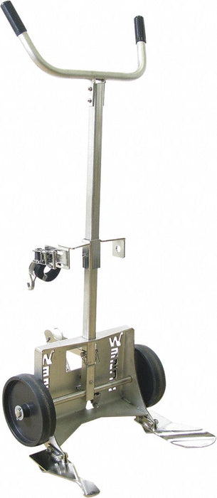 Drum Hand Truck 1000 lb 304 SS Silver