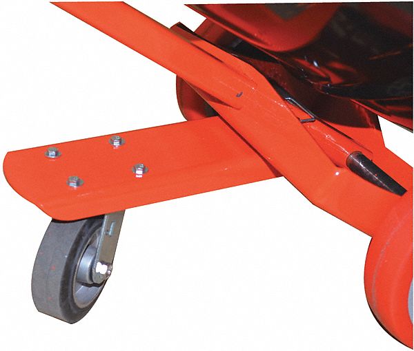 Third Wheel Orange Polyurethane