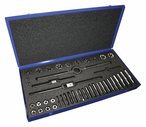 Tap/Die Set 44pc UNC UNF