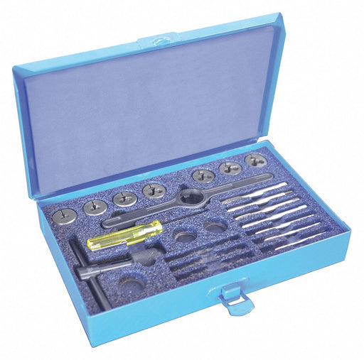 Tap/Die Set 17pc UNC UNF