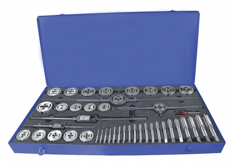 Tap/Die Set 45pc UNC UNF UNS