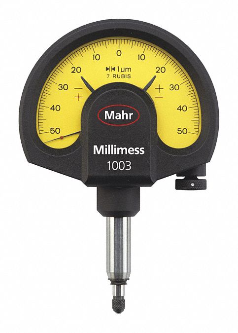 Dial Indicator 0.0001 Graduations Yellow