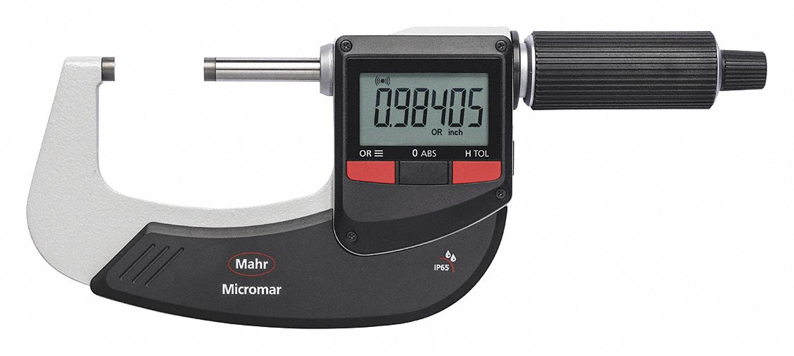 Wireless Micrometer 1 to 2 Range Digital