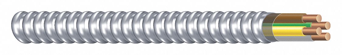 MetalCladArmoRdCable 12AWG Alum 250ft