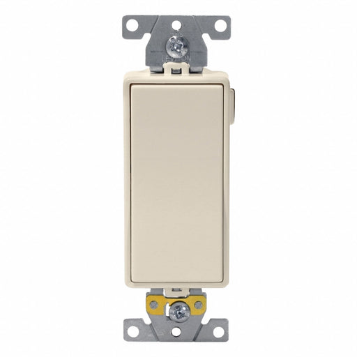 Wall Switch Light Almond Single Pole