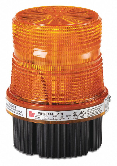 Warning Light Amber Strobe Tube