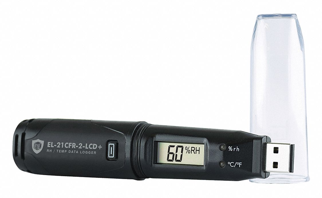 Temperature RH Data Logger 4.96 D