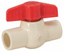 Manual 2-Way Ball Valve Slip CPVC