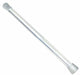 Shower Rod Zinc 72 in L Polished Chrome