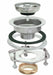 SS Sink Strainer 4-1/2in