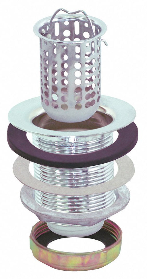 Brass SS Sink Strainer 2-7/8in