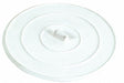 Stopper White Rubber 4-3/4 Pipe Dia.