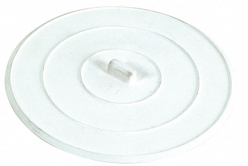 Stopper White Rubber 4-3/4 Pipe Dia.