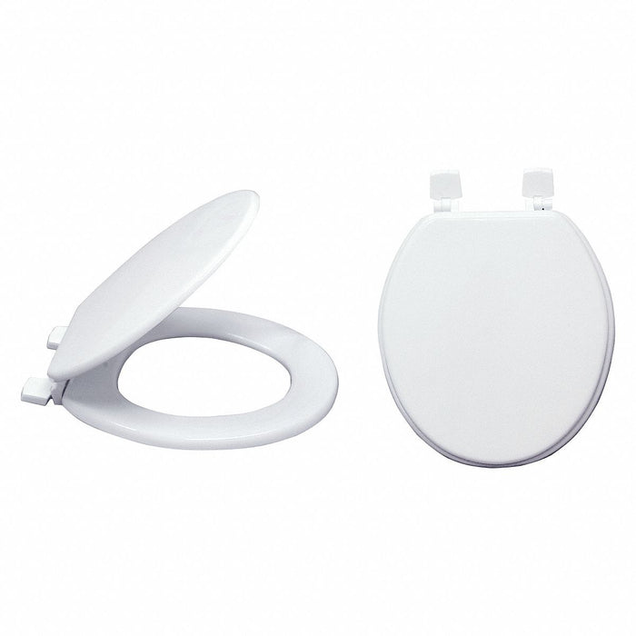 BidetToiletSeat Wht 14.5inW 1.75inH