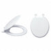 BidetToiletSeat Wht 14.5inW 1.75inH