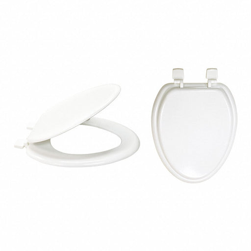 Toilet Seat Wht 14.25 in W 1.5 in H