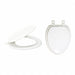Toilet Seat Wht 14.25 in W 1.5 in H