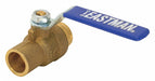 Manual 2-Way Ball Valve Sweat Brass