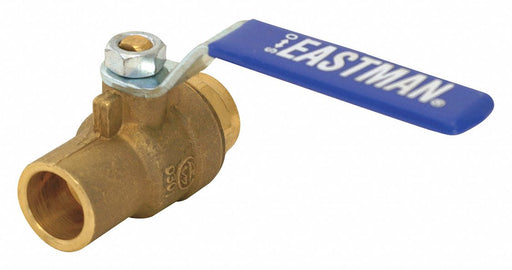 Manual 2-Way Ball Valve Sweat Brass