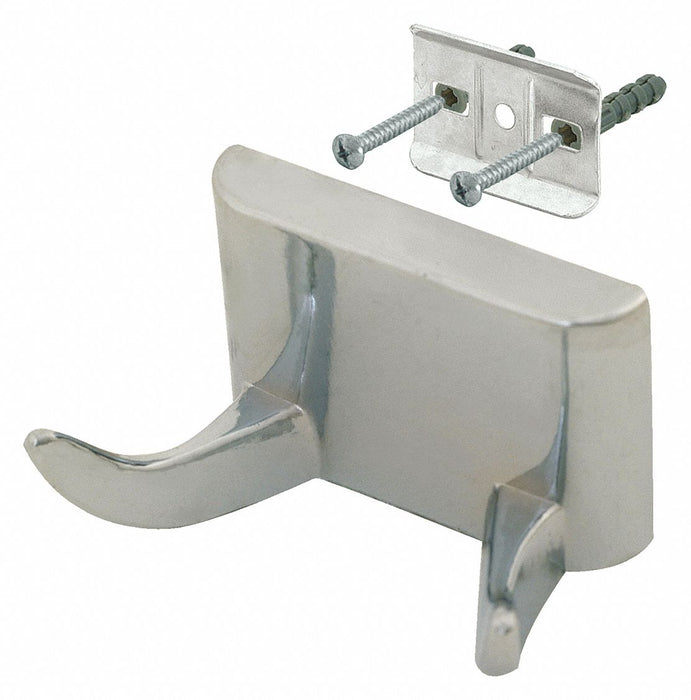 Robe Hook Metal Chrome Plated 2 1/4 in W
