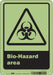 Safety Sign 10 inx7 in Polyethylene