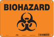 Safety Sign 7 inx10 in Vinyl