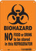 Safety Sign 10 in x 7 in Aluminum