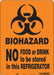 Safety Sign 14 in x 10 in Polyethylene