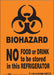 Safety Sign 7 inx5 in Vinyl