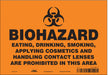 Safety Sign 7 inx10 in Vinyl