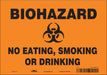 Safety Sign 7 inx10 in Vinyl