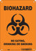 Safety Sign 10 in x 7 in Aluminum