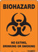 Safety Sign 14 inx10 in Polyethylene