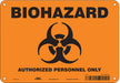 Safety Sign 7 inx10 in Polyethylene