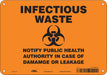 Safety Sign 7 in x 10 in Aluminum