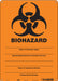 Safety Sign 14 in x 10 in Polyethylene