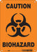 J8124 Safety Sign 10 inx7 in Aluminum