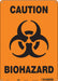 J8124 Safety Sign 14 inx10 in Polyethylene