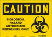 Safety Sign 10 inx14 in Vinyl