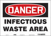 Safety Sign 10 in x 14 in Vinyl