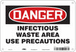 Safety Sign 7 in x 10 in Vinyl